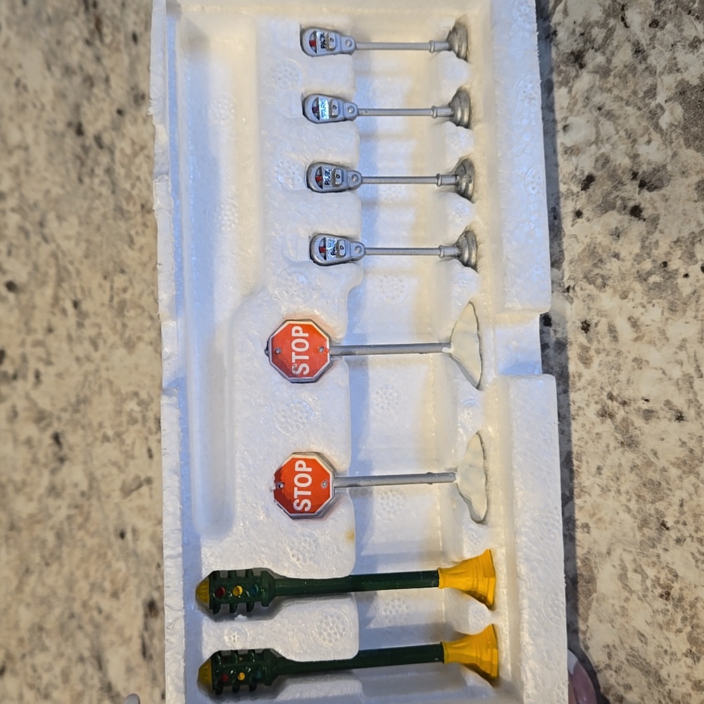 Department 56 Heritage Village Collection Utilities Set of 8